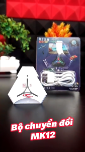 Bộ Chuyển Đổi Game MK12 - Thiết Bị Chuyển Đổi AI Kết Nối Phím Chuột Hỗ Trợ Bluetooth 5.1