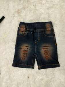 CELANA PENDEK SOBEK JEANS ANAK