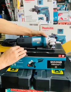MAKITA 9553NB MÁY MÀI CẦM TAY ĐA NĂNG MAKITA CHÍNH HÃNG 9553NB XUẤT XỨ THÁI LAN (CÔNG TẮC TRƯỢT)