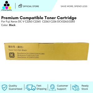 ETQ Premium Compatible Toner Cartridge For Fuji Xerox DC V C2263 C2265  C2263 C226 DCV2263/2265