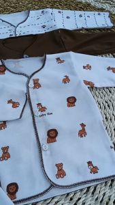 Baju Bayi Promo 3 Pcs Lengan Panjang Celana Panjang Bayi Laki Laki Perempuan Setelan Bayi Motif Terbaru Kekinian Termurah Terlaris Sultan baby