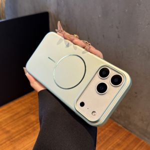 Slim Wireless Magnetic Apple iPhone 17 pro Max Case Womens Style Fingerprint Resistant Anti-Fall Business Hard Shell Cover