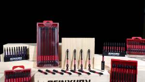 Geinxurn T25 Impact Tough Magnetic Screwdriver Bit Set #25 Torx Head Power Bits S2 Alloy Steel Star Bits with Storage M-Box