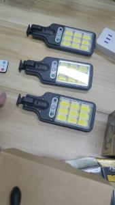 ESMARTER | Đèn Năng Lượng Mặt Trời 108 LED Ngoài Trời Chống Nước Cảm Biến Chuyển Động Đèn Tường An Ninh Đèn Sân Vườn Lối Đi Kiểu Hiện Đại Kèm Bóng Đèn LED