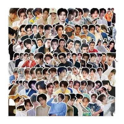 สติกเกอร์ จางหลิงเฮ่อ ดาราประเทศจีน🇨🇳คละแบบจำนวน30ชิ้น พร้อมส่งจากประเทศไทย