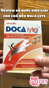 Bù nước và điện giải cấp tốc cho chó mèo Doca lyte