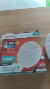 โคมฝังฝ้า แอล อี ดี LED SLIM DOWNLIGHT รุ่น 4 นิ้ว – 9วัตต์ /รุ่น 5 นิ้ว – 12วัตต์ แสงขาว-วอม DAI-SHIDA+ (ไดชิด้าพลัส)