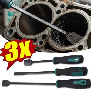 3PCS Car Engine Cylinder Shovel Portable High Strength Chrome Vanadium Steel Rust Scraper Cylinder Sealant Oil Stain Removal Tools