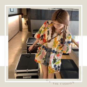 LHMoonlight งานเข้าใหม่ เสื้อเชิ้ตแฟชั่นผู้หญิง ตกแต่งลวดลายสุดปัง ซัมเมอร์นี้ มีไว้ ได้ใช้แน่นอน ราคาถูกมากรีบมาตำเลย