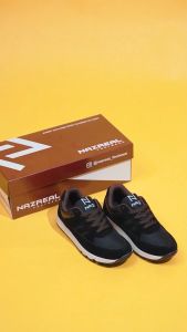 NAZREAL LEO BROWN - Sepatu Sneakers Casual Anak Terbaru