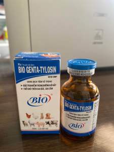BIO GENTA TYLOSIN (100ml) hen khẹc tiêu chảy gà đá chím cảnh chó mèo gia súc