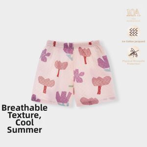 TONGLIANCHUXIN | Ice Sand Cotton Breathable Lightweight Summer Shorts for Baby Girls