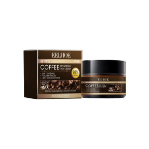 Eelhoe Retinol Coffee Cream Repair Skin Repair Reduce Wrinkles Soft Moisturizing Moisturizing Delicate Skin Cream Retinol Wrinkle Remover Face Cream Firming Lifting Anti Aging Fade Fine Lines Moisturizing Whitening Repair Skin Care Cosmetics