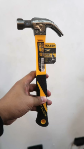 Tolsen Claw Hammer GriPro Series Fiberglass Handle (8oz 16ozporary 20oz)