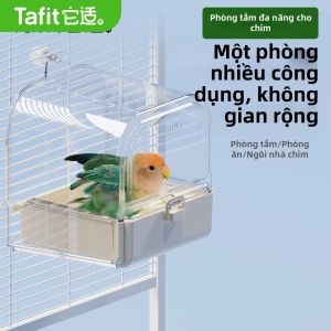 Tafit | Trạm Tắm và Cho Ăn Vẹt Chống Bắn