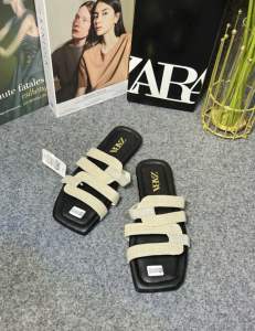 Sandal Selop Wanita Zara Aksen Y Sandal Kekinian Korean Style Kode SM15