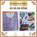 Quần áo bà ba bông cao cấp vàng mã. 