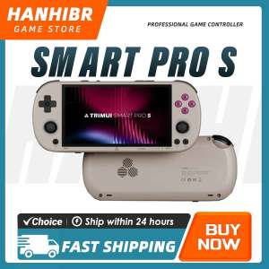 TRIMUI | Trimui Smart Pro S TG5050 Handheld Game Console - Best for PSP Game Octa-core 2.0GHz 4.96" IPS Display RGB LED 5000mAh Battery