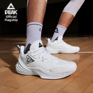 PEAK | New Spring Leather Water-resistant Outdoor Performance Basketball Shoes