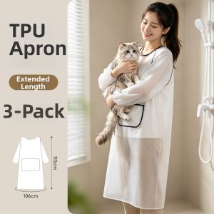 JIEXINYANG | Elegant Waterproof Pet Bathing Apron