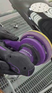 เครื่องขัดแห้งไฟฟ้า Sandwox Sander ขัดหน้าแลคเกอร์ ขนาด 6 แรงเหวี่ยง 3 และ 5 mm