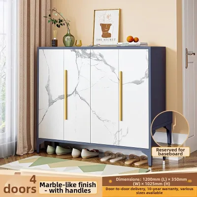 Home Steel Entryway Shoe Storage Indoor Outdoor Door Cabinet Large Capacity Book Display