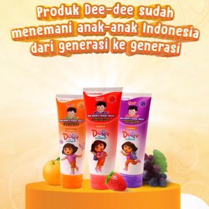 Dee Dee Facial Wash Childrens Sabun Cuci Muka Anak 50ml Orange