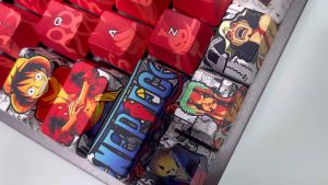 108 Keys Theme Keycap Luffy Empress Anime Keycap PBT Dye Sublimation Mechanical Keyboard Keycaps