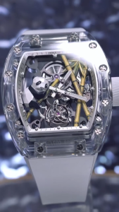 CRONUS ART Watch CM08-031 Sapphire GlassPanda Series - High Quality Fluorine Band Scratch Resistant Water Resistant