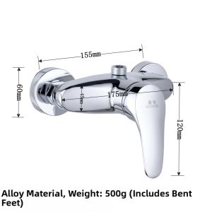 Bathroom Shower Set Wall Mounted Mixer Valve