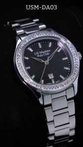 US Master Polo Club นาฬิกาข้อมือผู้หญิง สายสแตนเลส รุ่น USM-DA03