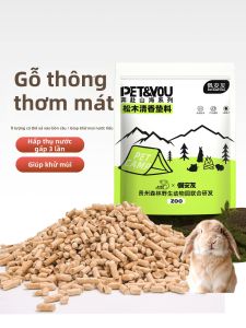 PET AND YOU | Vật Liệu Lót Chuồng Thú Cưng Kiểm Soát Mùi Từ Gỗ Dừa