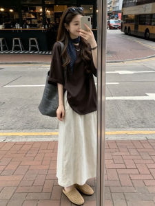 BIFEIMENG | Korean Relaxing Elegance Two-piece Set