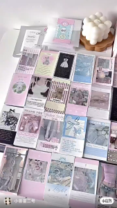 300 ชิ้น Ins Ballet สติกเกอร์ปิดผนึก "ขอบคุณ" ป้ายบรรจุภัณฑ์วัสดุ DIY ตกแต่ง