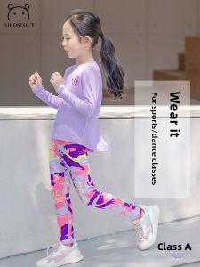 nikoscout | Quick-Dry Sport Outfit for Girls with Sweat-Wicking Running and Sun Protection Long Sleeve