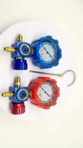 Bộ Đồng Hồ Gas Đơn R22/R410a - Đo Áp Suất Gas Lạnh Kèm Dây Dụng Chất Bền Tiện Lợi