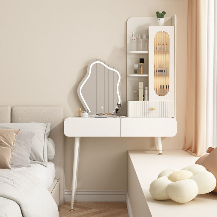 With Half Bay Window Dressing Table Storage Integrated