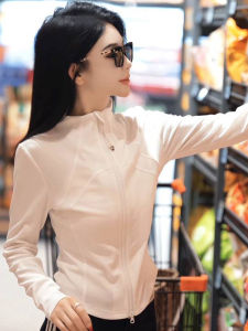 Áo Thun Dài Tay Thời Trang Thu Đông 2025 Có Khóa Kéo Cổ Đứng Cho Nữ Dáng Ôm Đa Năng Tôn Dáng Chất Liệu Thường Ngày