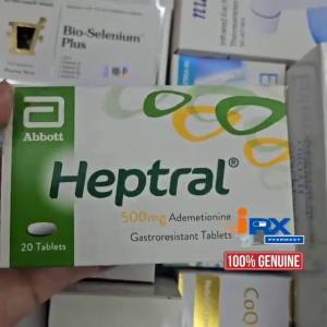 HEPTRAL 500MG TABLET 20S PER BOX Improve liver function and support hepatitis.
