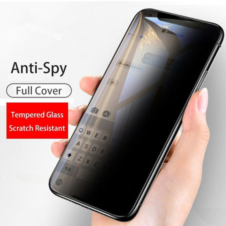 OPPO A60 4G 2024 2in1 Private Tempered Glass Anti-Spy Full Cover Screen ...