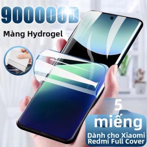 Miếng Dán Màn Hình Hydrogel Phủ Toàn Diện Cho Xiaomi Redmi Note 13C 15 Pro 14 Pro 13 Pro 12 Pro 11S 10Pro Max 9 - Trong Suốt Chống Vỡ