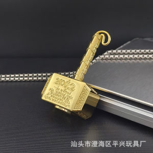 Thảm Họa Giải Trí Bằng Kim Loại Thors Hammer Góc Ngón Tay Xoay Vòng Đồ Chơi Giải Trí Sáng Tạo Phổ Biến Trên Toàn Cầu