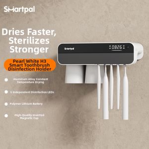 smartpal | Intelligent UV Sterilization Drying Toothbrush Sanitizer