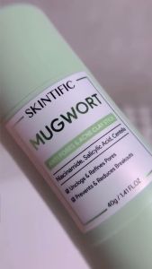 SKINTIFIC Mugwort Clay Mask Stick Mask Cleansing Clay Masker Wajah