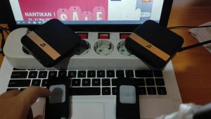 Bel Rumah Wireless Waterproof Teknobi Bell Pintu Doorbell DoorBell