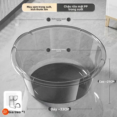 FURENJILI | Chậu Nhựa Lớn Bền Cho Tắm Em Bé và Giặt Laundry