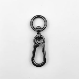 Mobile Phone Lanyard Metal Buckle Durable Zinc Alloy Spring Clasp 8 Words Climbing Button Carabiner Three-Piece Mobile Phone Lanyard Fitting Hooks Car Keychain Mobile Phone Clip
