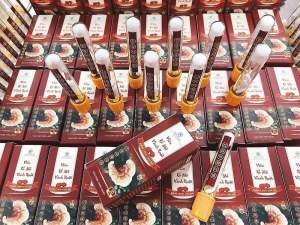 Viên Xổ Mỡ Vành Ruột Linh Chi Đỏ Chính Hãng ( Hộp 10 Viên )