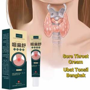 Krim tonsil tekak gatal batuk tekak kering TONSILS CREAM