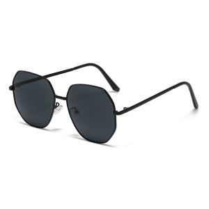 JN IMPRESSION Fashion Large Frame High-end Womens Anti-UV Internet Celebrity Driving Sunglasses